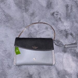 Kate Spade Two-Tone Black and Gray Shoulder Bag (NEW WITH DEFECTS READ DESC)